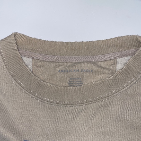 AE Oversized XS Rolling Stones Graphic Sweatshirt - Picture 4 of 7